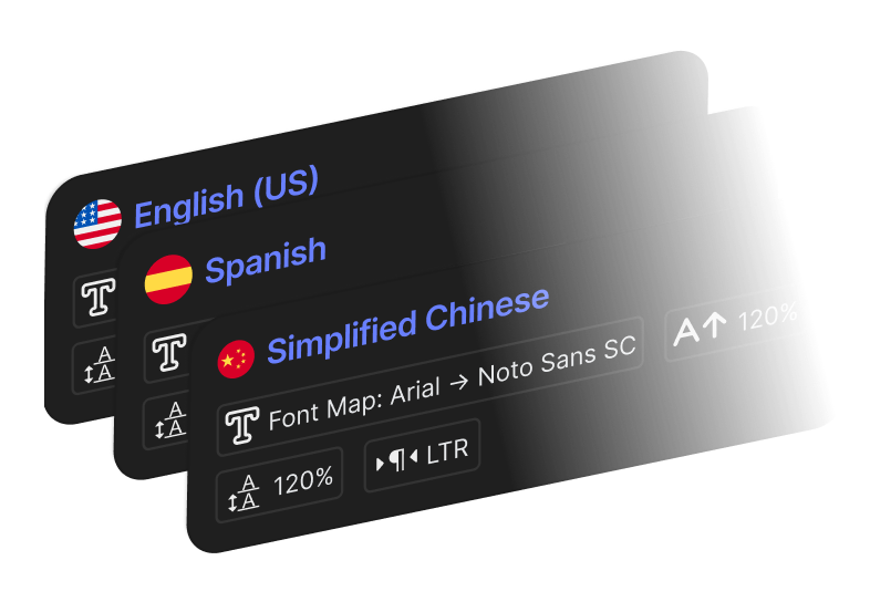 Preset Panel interface